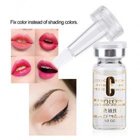 Agent fixateur pour microblading, Agent de fixation de pigment de tatouage de sourcil de Microblading Continuez à colorer le