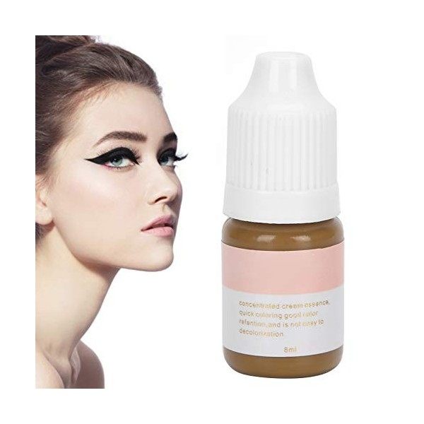 Encre de tatouage Semi-permanente 8ML, Eyeliner de sourcil Microblading Pigment Tattoo Machine encre maquillage cosmétique Ka