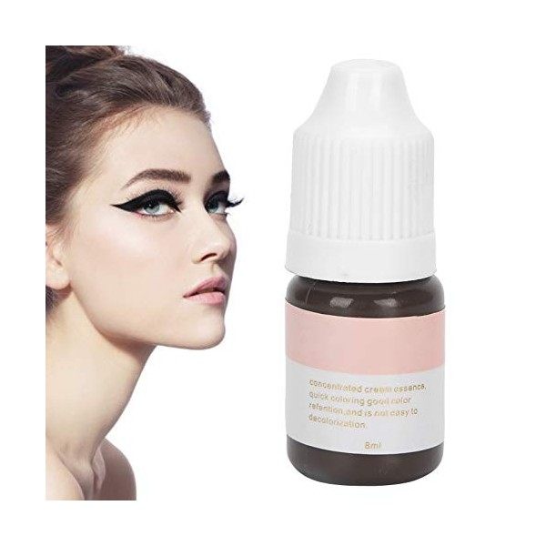 Encre de tatouage Semi-permanente 8ML, Eyeliner de sourcil Microblading Pigment Tattoo Machine encre maquillage cosmétique Ka