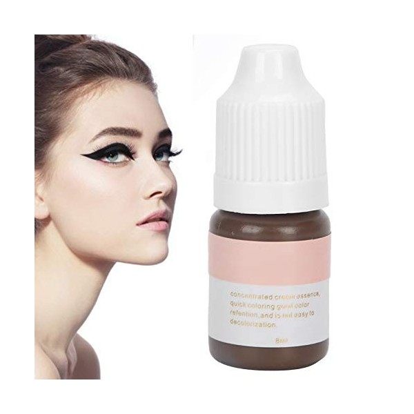 Encre de tatouage Semi-permanente 8ML, Eyeliner de sourcil Microblading Pigment Tattoo Machine encre maquillage cosmétique Ka