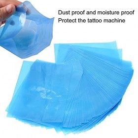 200pcs Housses de Machine à Tatouer, Sacs de Protection Jetables Sac de Rangement de Fournitures de Tatouage épaissi
