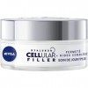 NIVEA Hyaluron Cellular Filler Soin de jour +Fermeté FPS15 1x50ml , crème anti-âge enrichie en Magnolia & Acide Hyaluronique ...