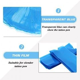 Sacs de Stylo de Tatouage, SOTICA 200PCS Manchons pour Machines à Tatouer Pour Fournitures de Tatouage