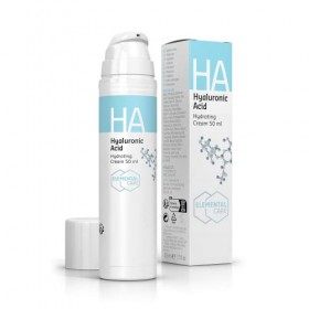 Creme Acide Hyaluronique Visage 50ml - Soin Anti Rides Hydratant pour une Peau Lissée et Rajeunie - Acide Hyaluronique Eau de...