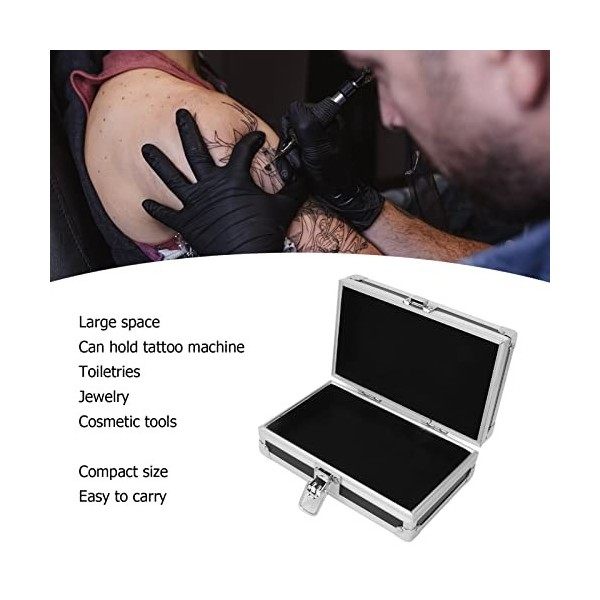 Étui de Tatouage, Boîte de Rangement pour Machine à Tatouer, étui à Outils de Tatouage Multifonctionnel, pour Outils de Machi