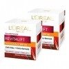 Loréal Paris Revitalift Soin De Jour Hydratant Protection Solaire Spf 30 50 Ml - Lot De 2 Crème Jour et Nuit