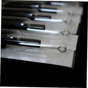 FRCOLOR 5 Pièces Fournitures Tubes Et Aiguilles Combo Tubes 9Rs Accessoires Noir Accessoires De Tube En Option Tubes Jetables