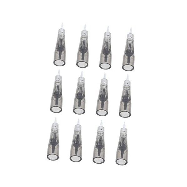 minkissy 12 Pièces Aiguille De Machine À Broder Sans Lin Aiguilles De Tatouage Jetables Aiguilles De Machine À Tatouer Outils