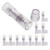10pcs Micro-aiguille Microblading - pour machine à tatouer à aiguilles gratuites Nano Microneedles - Rajeunissement de la pea