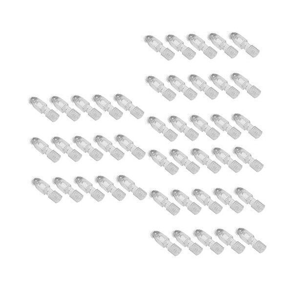 FRCOLOR 30 Pcs Broderie Aiguille Tatouages ​​Aiguille Tatouages ​​Outils Broche Lame Gel De Silice Deuxième Génération Brodé 