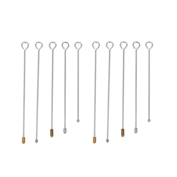 Aiguilles de Tatouage Barres de Piston de Précision: Aiguilles de Tatouage 10Pcs Aiguilles Assorties Assorties Taille 75Mm 87