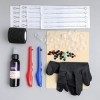 Solong Tattoo Poke and Stick Tattoo Kit DIY Hand Stick n Tattoo Poke Pen Set Kit de tatouage manuel avec gants dencre de tat