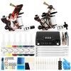 Tatooine Tattoo Kit de tatouage complet pour débutants 2 Kit de machine de tatouage Pro Alimentation de tatouage 7 Encre de t