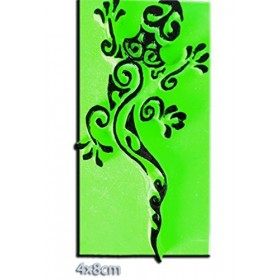 Pierre Tatouage Temporaire Ephémère Magic Tattoo- Salamandre Maori pierre seule sans Encre de tatouage temporaire 20ml + enc