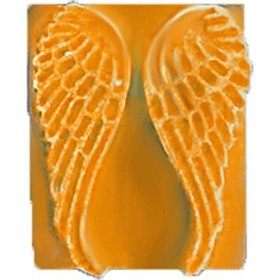 Pierre Tatouage Temporaire Ephémère Magic Tattoo- AILES DANGE 3 cm x 2.5 cm pierre seule sans le kit encre 