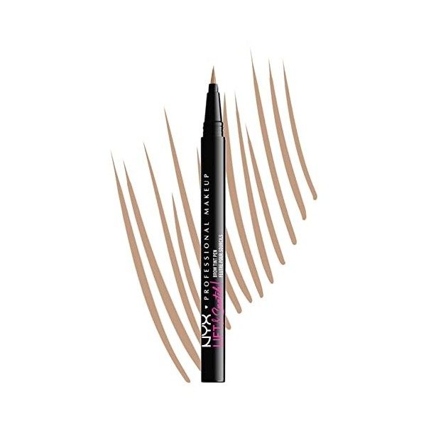 NYX Professional Makeup Crayon à Sourcils Lift & Snatch, Waterproof, Sans Transfert, Espresso