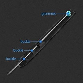 ATOMUS Tattoo Hand Poke Pen and Stick Kit DIY Tattoo Encres Cups 3RL Tattoo Needles Bandages Mat Tattoo Oeillets Purple Posit