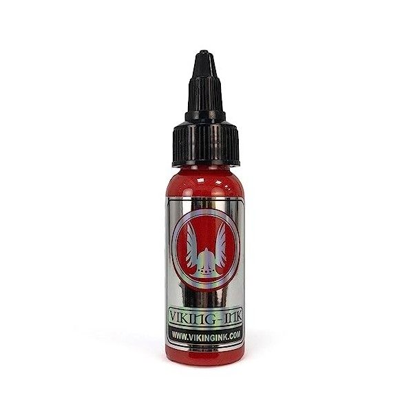 VIKING INK - Double Red 1oz 30 ml - Encre de Tatouage