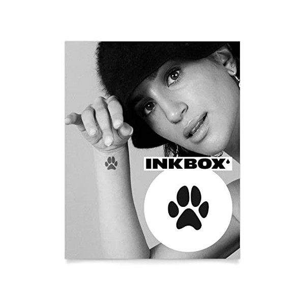 Inkbox Temporary Tattoos, Semi-Permanent Tattoo, One Premium Easy Long Lasting, Waterproof Temp Tattoo with For Now Ink - Las