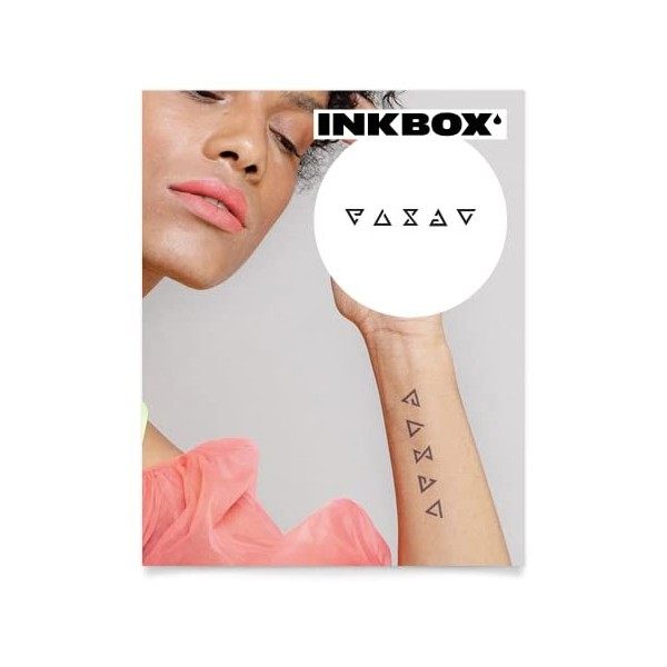 Inkbox Temporary Tattoos, Semi-Permanent Tattoo, One Premium Easy Long Lasting, Waterproof Temp Tattoo with For Now Ink - Las