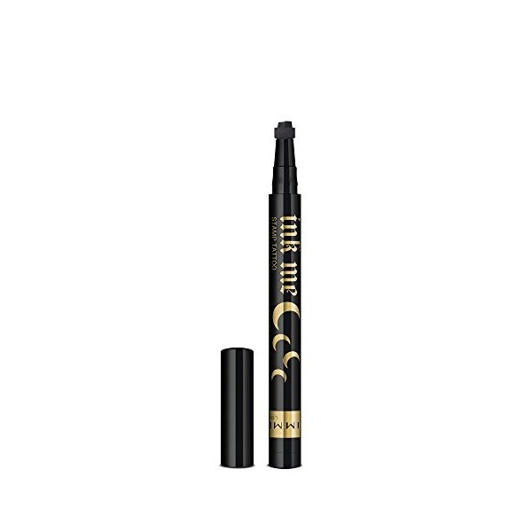 Rimmel - Eyeliner Ink Me Stamp Tattoo - Stylo de tatouage - Facile à enlever - 004 Black Moon