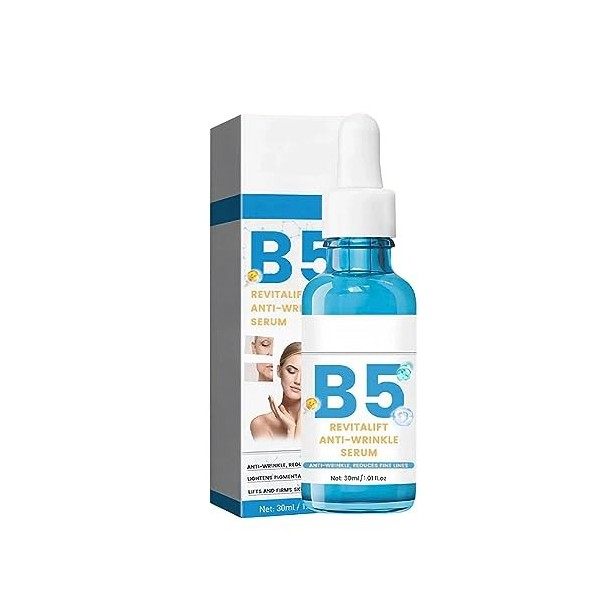 Sérum anti-rides Ceoerty B5 Revitalift, soin visage anti-âge efficace en profondeur pour réduire les rides, à lacide hyaluro