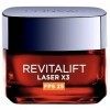 DERMO EXPERTISE - Dermo Revitalift Laser X3 - Soin SPF 50ml - Anti-Rides et Raffermissant pour le Visage - Lot De 2