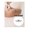 Inkbox Temporary Tattoos, Semi-Permanent Tattoo, One Premium Easy Long Lasting, Waterproof Temp Tattoo with For Now Ink - Las