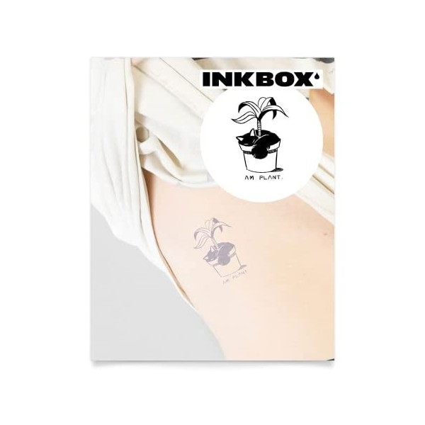 Inkbox Temporary Tattoos, Semi-Permanent Tattoo, One Premium Easy Long Lasting, Waterproof Temp Tattoo with For Now Ink - Las