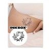 Inkbox Temporary Tattoos, Semi-Permanent Tattoo, One Premium Easy Long Lasting, Waterproof Temp Tattoo with For Now Ink - Las