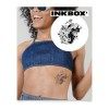 Inkbox Temporary Tattoos, Semi-Permanent Tattoo, One Premium Easy Long Lasting, Waterproof Temp Tattoo with For Now Ink - Las