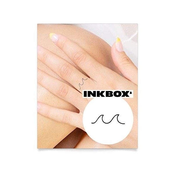 Inkbox Temporary Tattoos, Semi-Permanent Tattoo, One Premium Easy Long Lasting, Waterproof Temp Tattoo with For Now Ink - Las