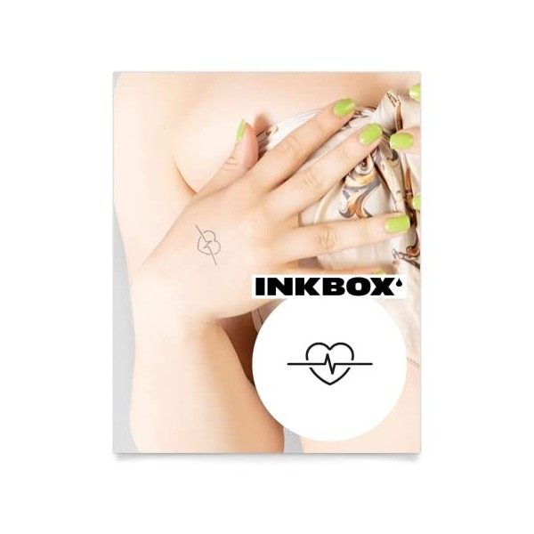 Inkbox Temporary Tattoos, Semi-Permanent Tattoo, One Premium Easy Long Lasting, Waterproof Temp Tattoo with For Now Ink - Las