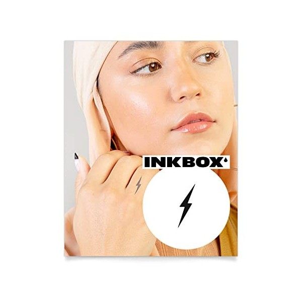 Inkbox Temporary Tattoos, Semi-Permanent Tattoo, One Premium Easy Long Lasting, Waterproof Temp Tattoo with For Now Ink - Las