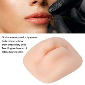 Pratique Silicone Lip 3D Semi Permanent Soft Lip Model Microblading Tattoo Lip Model for Makeup Practice
