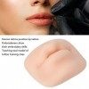 Pratique Silicone Lip 3D Semi Permanent Soft Lip Model Microblading Tattoo Lip Model for Makeup Practice