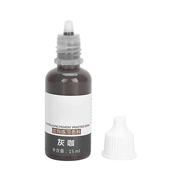 Pigment de Tatouage Deye-liner de Sourcil de 15 Ml Encres de Tatouage Semi-permanentes de Microblading Pigment pour la Prati