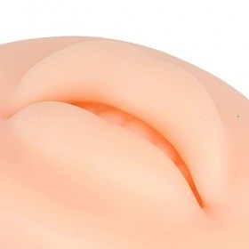 Lèvres en Silicone 3D Semi-permanentes Douces au Toucher Réel avec de Fausses pour Lentraînement Microblading Faux Pratique 