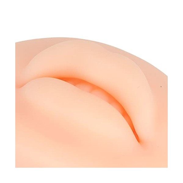 Lèvres en Silicone 3D Semi-permanentes Douces au Toucher Réel avec de Fausses pour Lentraînement Microblading Faux Pratique 