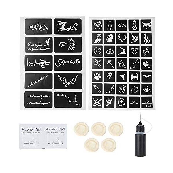 10 ml d’encre de tatouage, pâte de tatouage de biotechnologie durable et hydrofuge, peinture pour le corps pigmentaires de ma