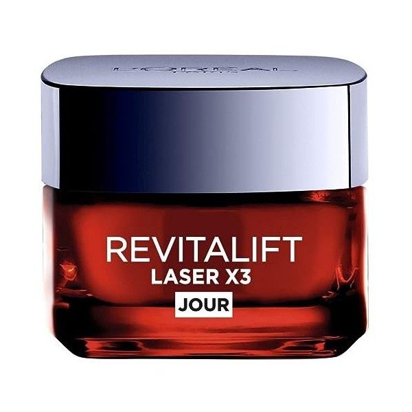 DERMO EXPERTISE - Dermo Revitalift Laser X3 : le soin anti-âge profond pour un visage rajeuni et éclatant - 50mL - Le Lot De ...