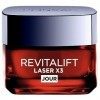 DERMO EXPERTISE - Dermo Revitalift Laser X3 : le soin anti-âge profond pour un visage rajeuni et éclatant - 50mL - Le Lot De 