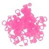 Porte-Colle à Sourcils Semi-Permanent, Gobelets à Pigments Microblading Pratiques, Faciles à Utiliser et à Ranger Rose 