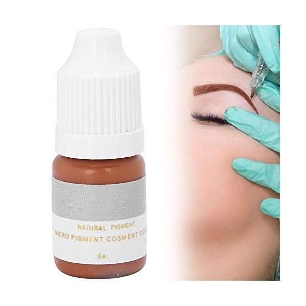 Encre de Tatouage Semi-permanente, Encre de Tatouage pour les Lèvres à Coloration Rapide, Accessoire de Peinture pour les Lèv