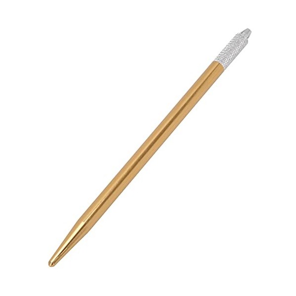 Stylo de Tatouage Manuel, Stylo Semi-permanent pour le Tatouage des Lèvres et des Sourcils Rouge 