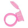 Facile à Utiliser Microblading Pigment Ring Cup Semi Permanent Flexible Sourcil Colle Titulaire Anti-Fuite 50pcs Clair Rose 