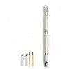 Boaby Microblading Pen Double-End Manual Permanent Microblading Sourcil Tattoo Pen + 2pcs 14Pins + 2pcs Aiguilles rondes