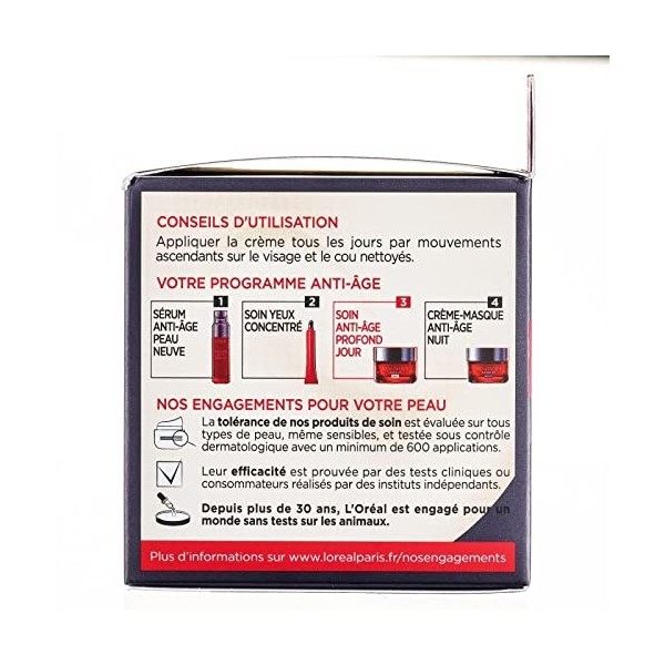 DERMO EXPERTISE Dermo Revitalift Laser X3 - Soin Anti-Âge Profond 50mL : Effacez les Signes du Temps pour une Peau Parfaite -...