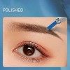 50pcs Aiguilles Microblading, Maquillage Sourcil Shader Aiguille De Tatouage Lame 0.2mm Accessoires Lames Darc De Broderie J