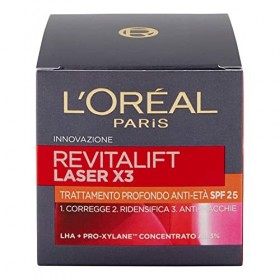 LOr?al Paris Revitalift Laser X3 Crema Viso Giorno SPF 20, 50 ml